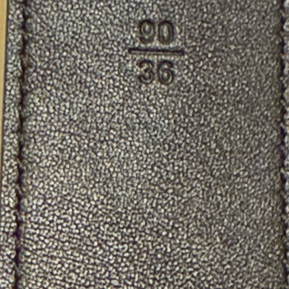 Men’s LV Pattern Black Belt - Picture 4 of 4